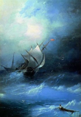 Baronen i Röda Rockar! - en översikt över Ivan Ajvazovskijs mästerverk av dramatisk maritim konst